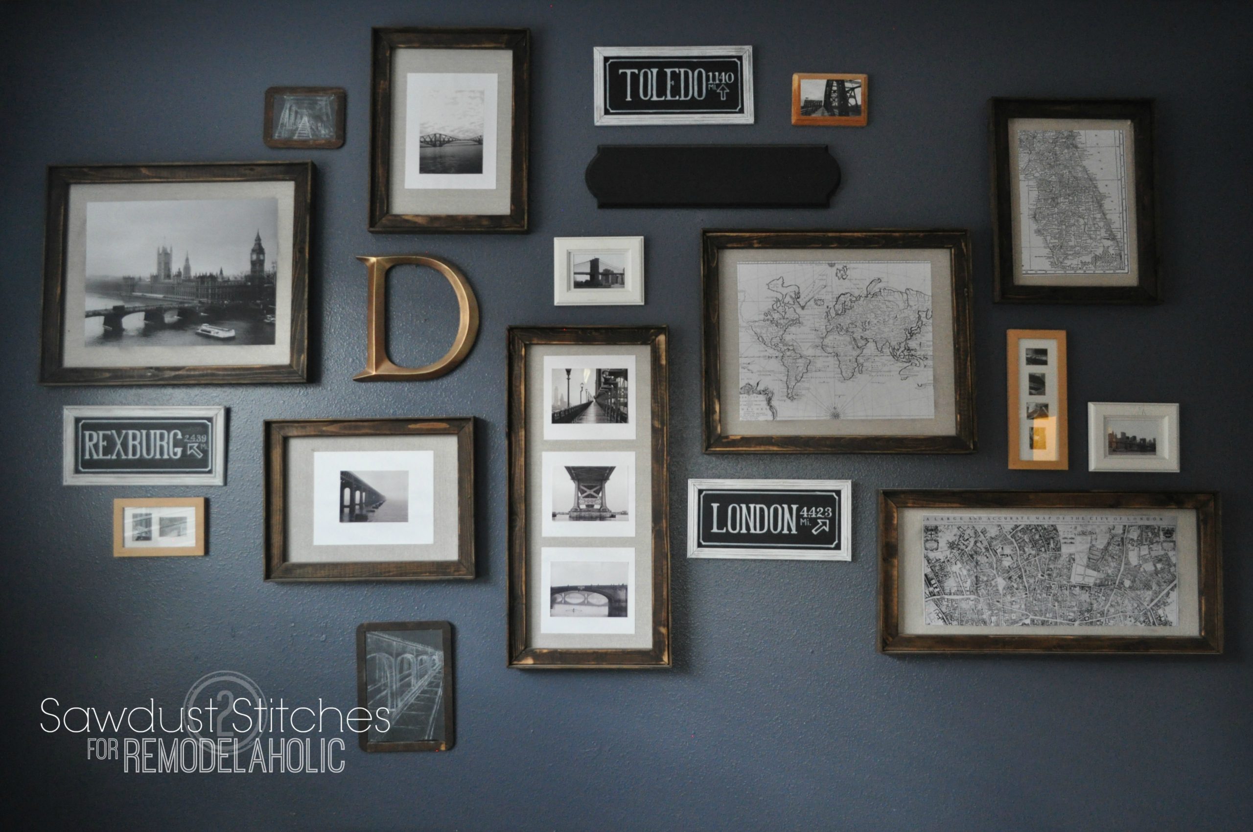 Give Old Picture Frames A Cheap Facelift
